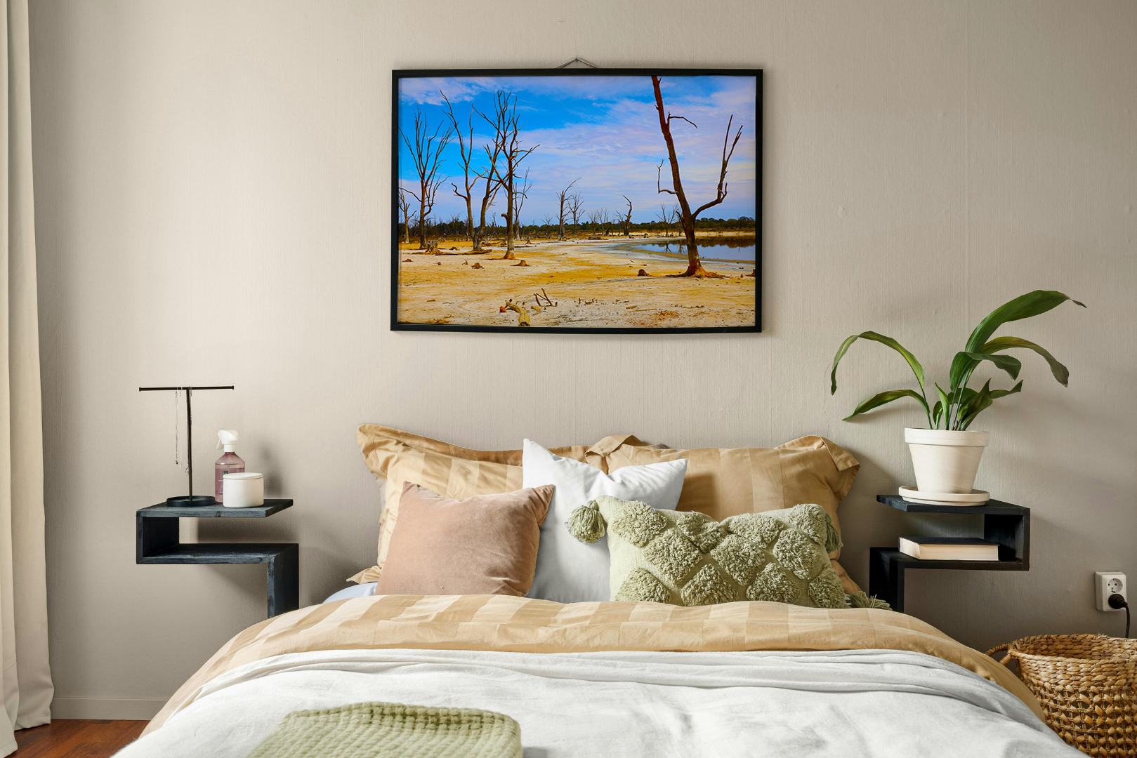 Empty Trees original abstract contextualised office art modern decor photo print by Blair Montague Drake